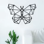 Geometric Butterfly Wall Art