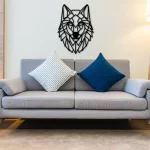 Wolf Wall Art Polygon Art Wall Decor 3d Sculpture