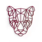 Puma Polygonal Wall Art