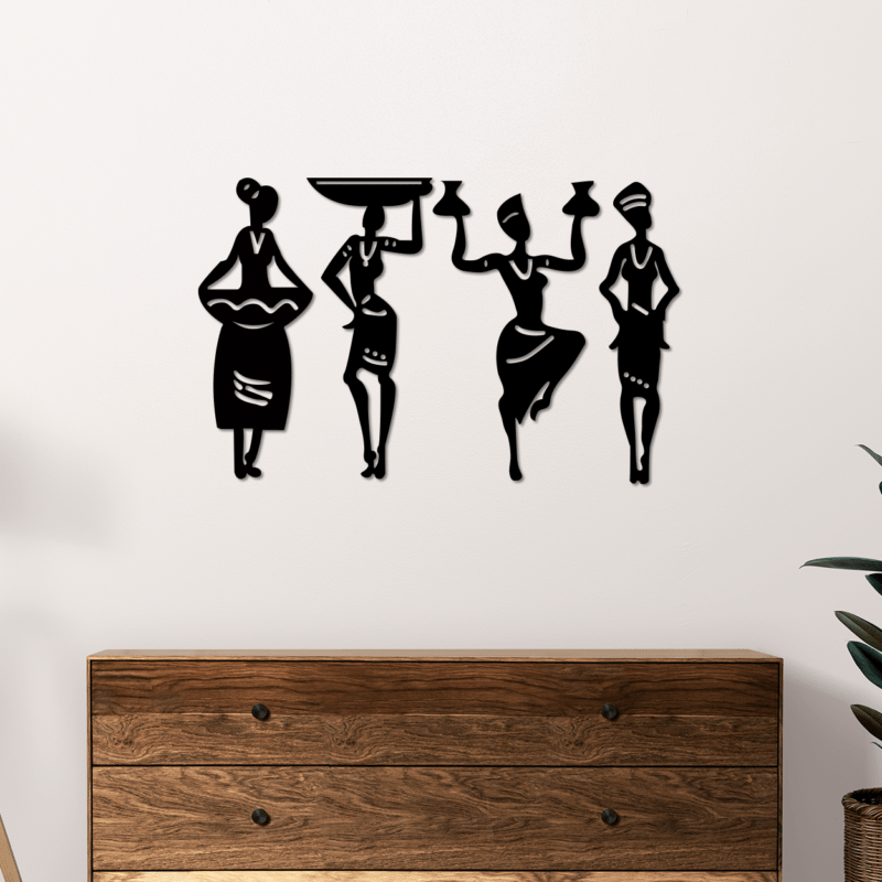 Tribal Women Wall Art Decor