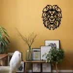 Lion Head Wall Hanging