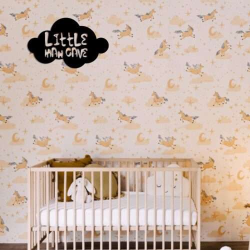 wooden wall decal