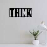 Think Sign Wall Decor