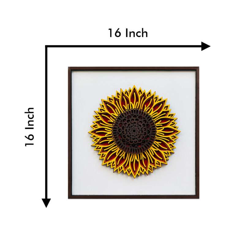 Sunflower 7-Layer Multilayer Mandala Wall decor
