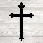 Christian Cross Nativity Wall Art