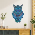 MultiLayer Mandala Owl Wall Art By STAGUM