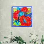 Flowers Mandala Multilayered Wall Art